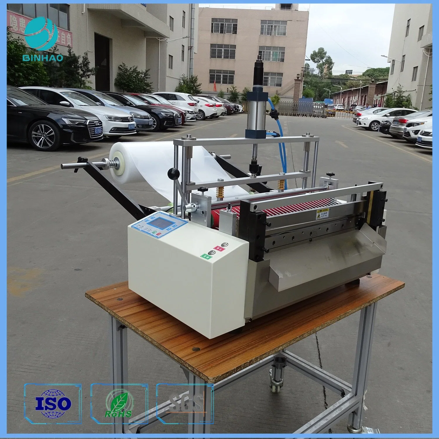 Wear-Resistant Long Service Life Cold Cutting Film Plastic Bag Making Equipment