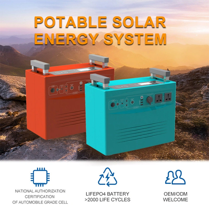 700wh LiFePO4 Snadi Power Bank Portable Station Solar Generator 1kw OEM 1000W