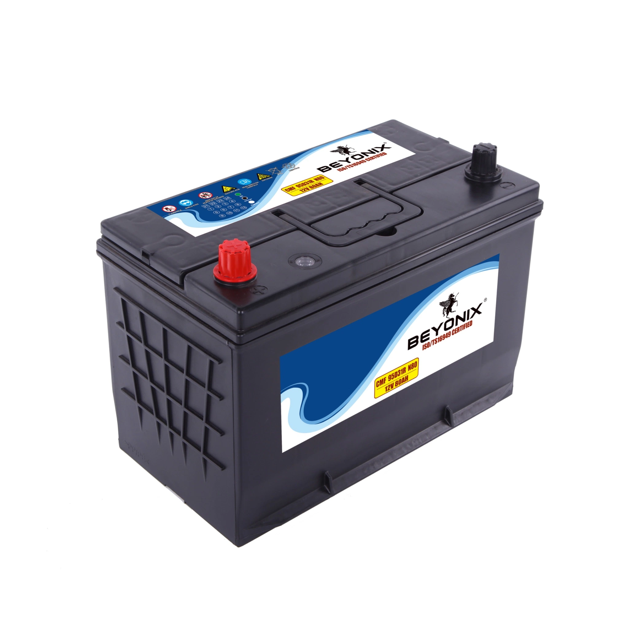 JIS Car Battery Jujiang Power Beyonix N70 N75 N95