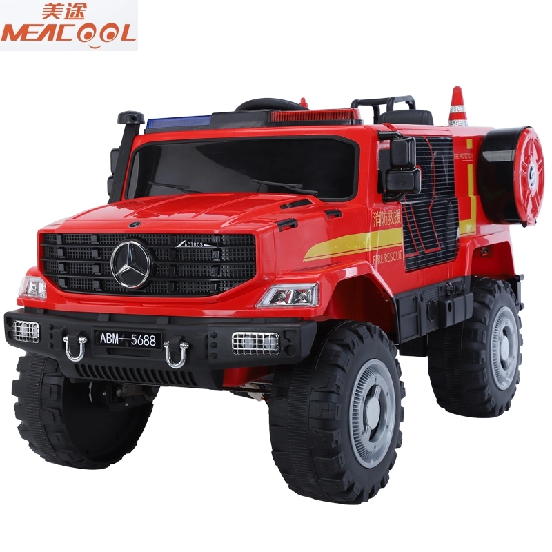 Hot Selling Red Big Battery Children's Toy Car Four-Wheel Drive Mini Electric Car with 2.4G Bluetooth