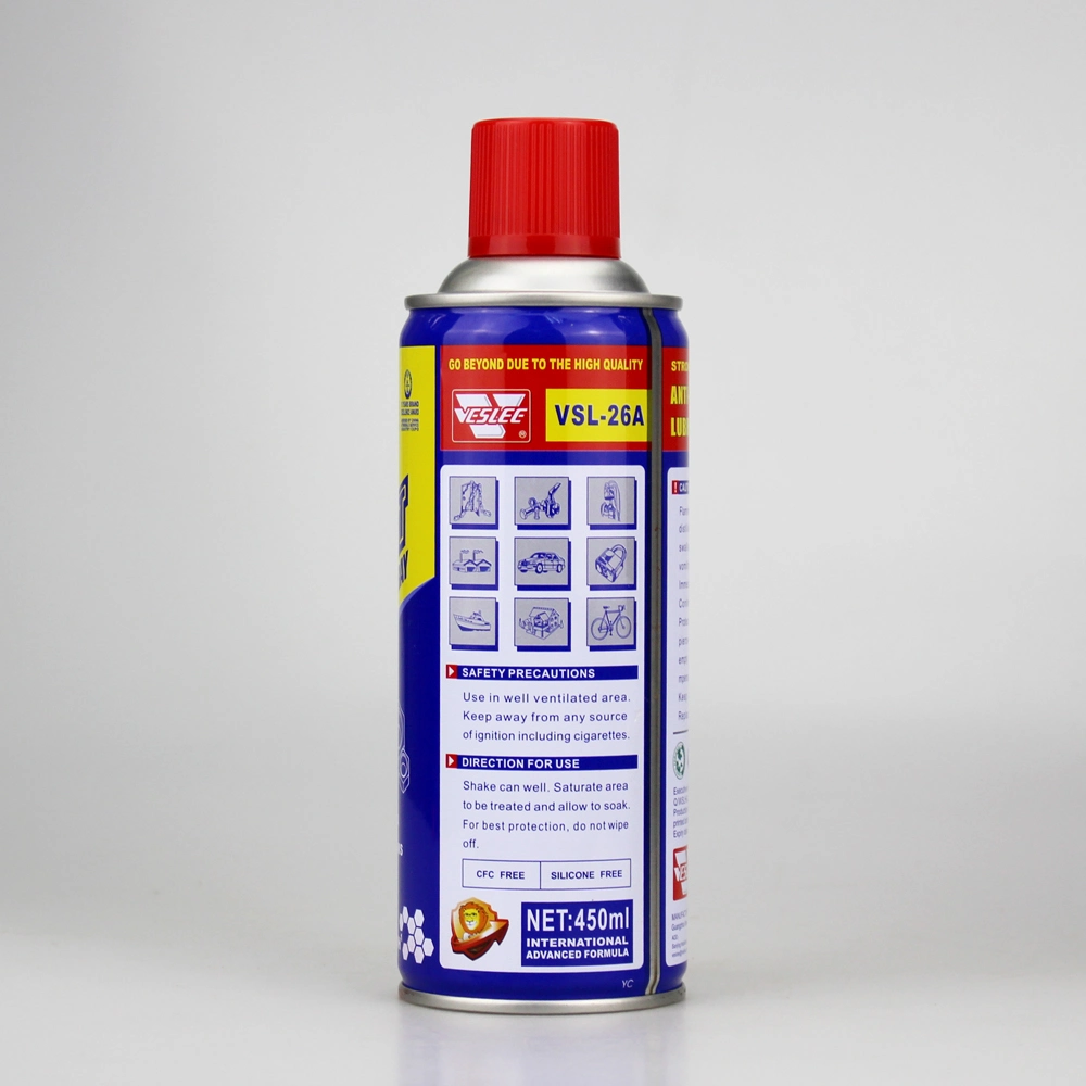 Anti Rust Lubricant Spray Private Label Lubricant Oil