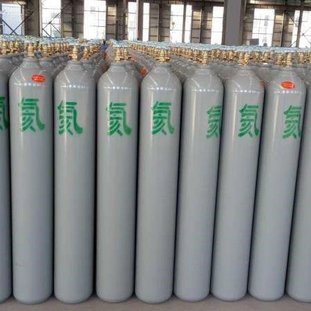 High Purity 99.999% 50L 200bar Helium He Gas in 40L 47L 50L Tped Cylinder