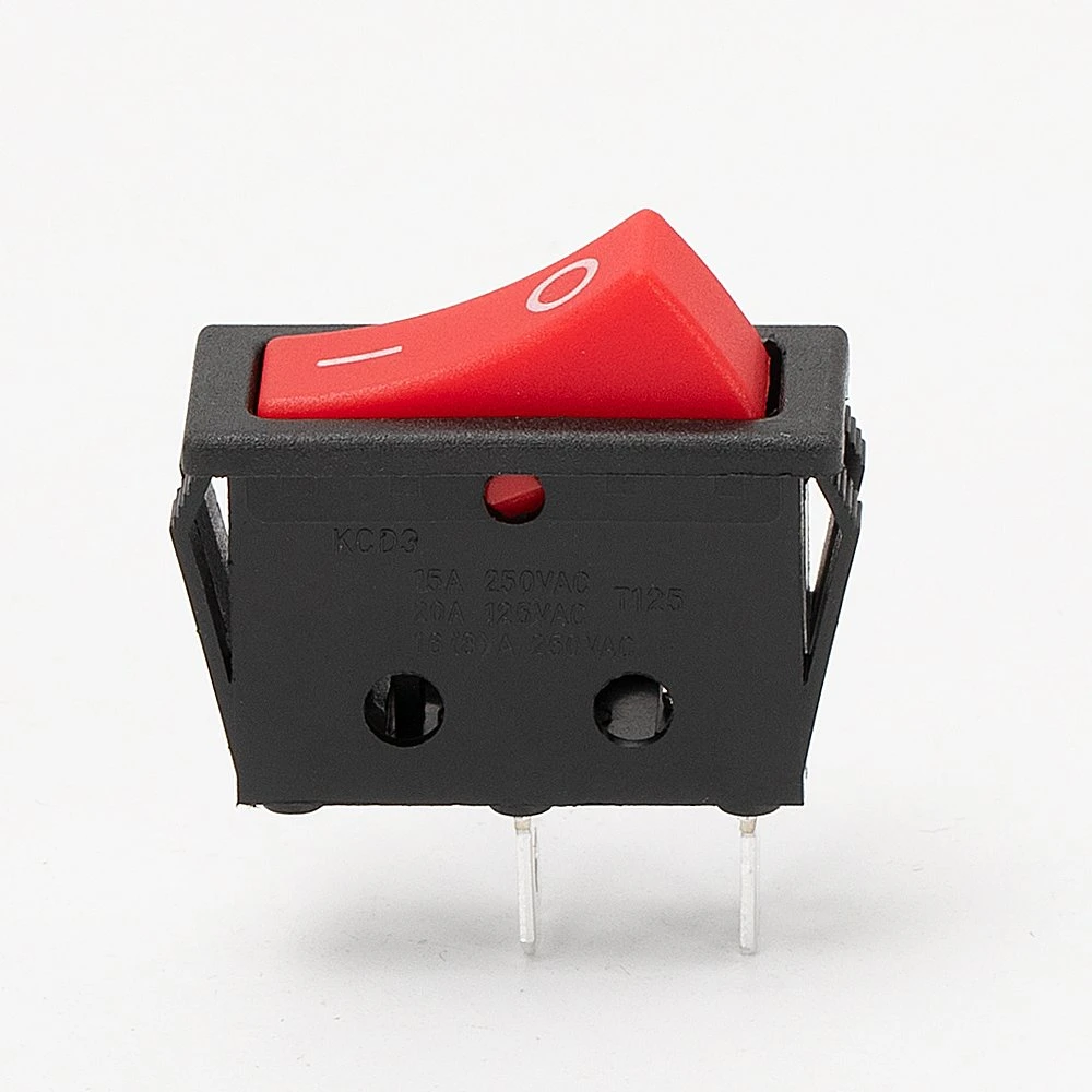 Botón rojo on/off Interruptor basculante T125 55
