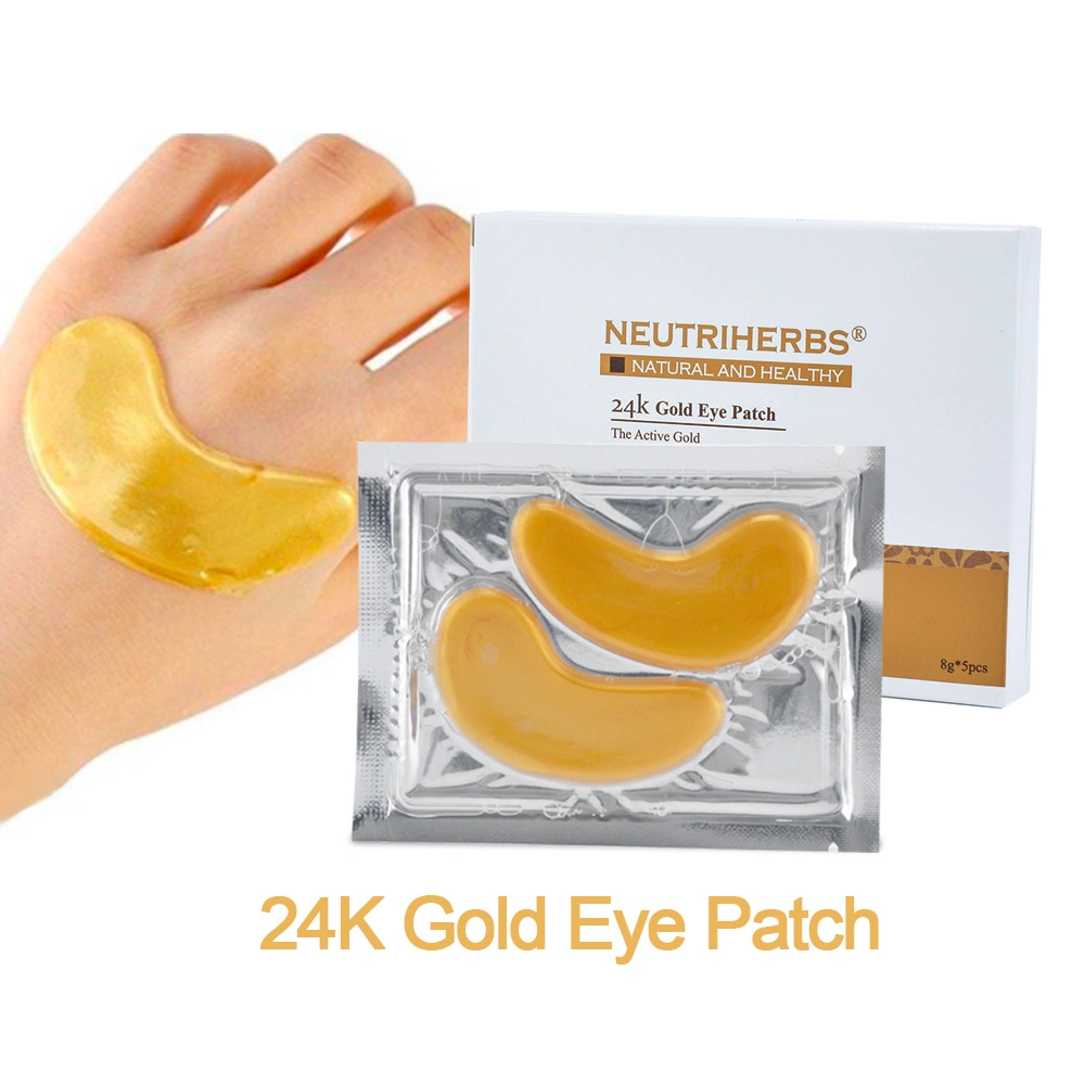 Wholesale/Supplier Cosmetic Best Mens for Dark Circles Fineliness Anti Aging Eye Collagen 24K Gold Patch