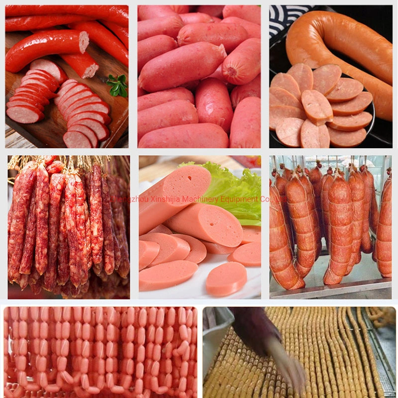 High Ecciciency Automatic High quality/High cost performance  Commercial Pork Fish Beef Chicken Meat Intestine Products Sausage Enema Filler