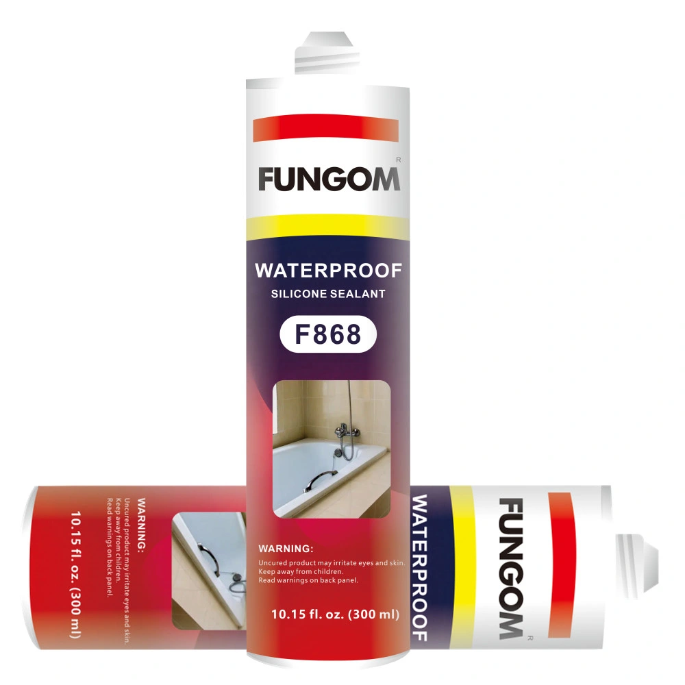 Waterproof Silicone Sealant F868, Waterproof Caulk & Seal Clear