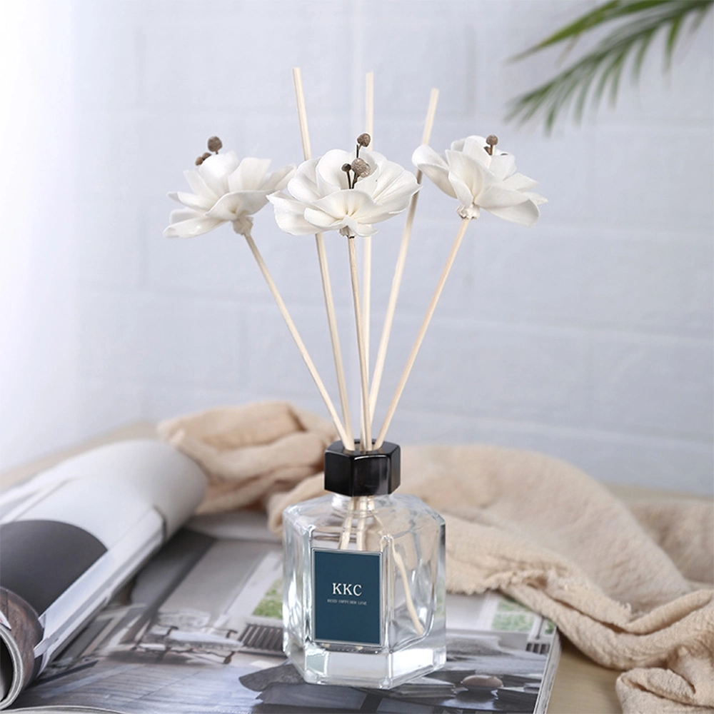 5mm 6mm 7mm Reed Diffuser Sticks Elegant Peony Natural Sola Flower for Aroma Fragrance Home