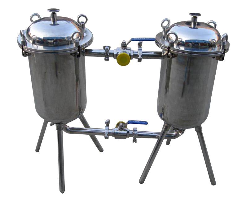 Kefai Stainless Steel Industrial Liquid Mineral Water Juice Sanitary Aseptic Double Filter