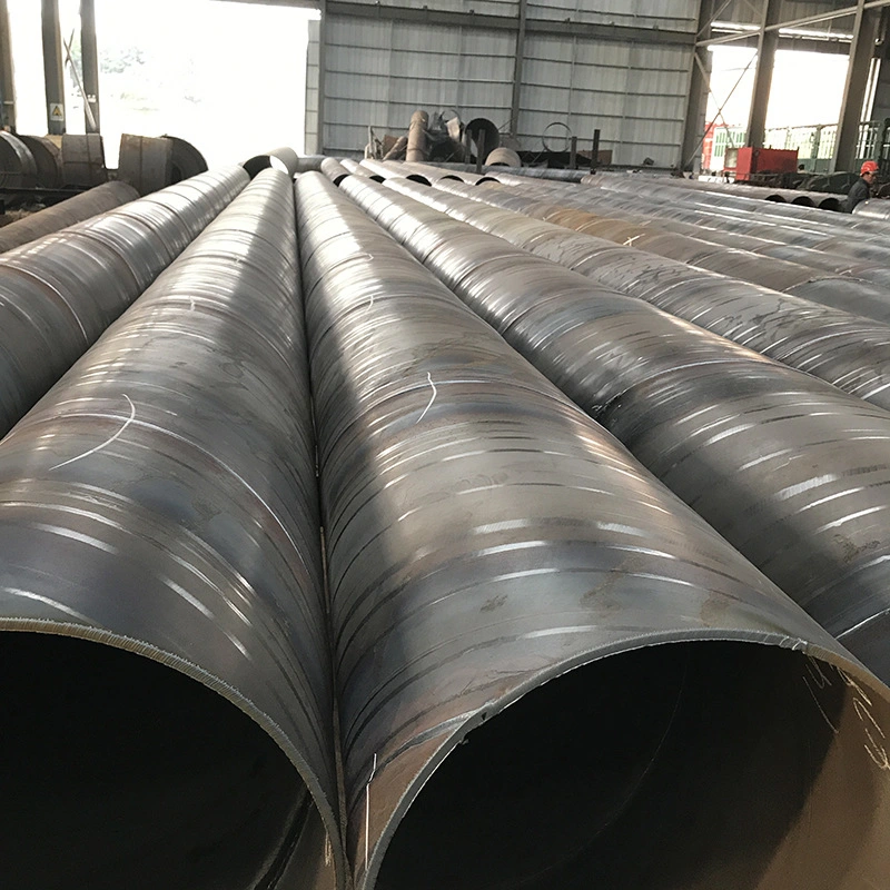 12m Large Diameter SSAW Steel Tube API Welded Carbon Spiral Steel Pipe