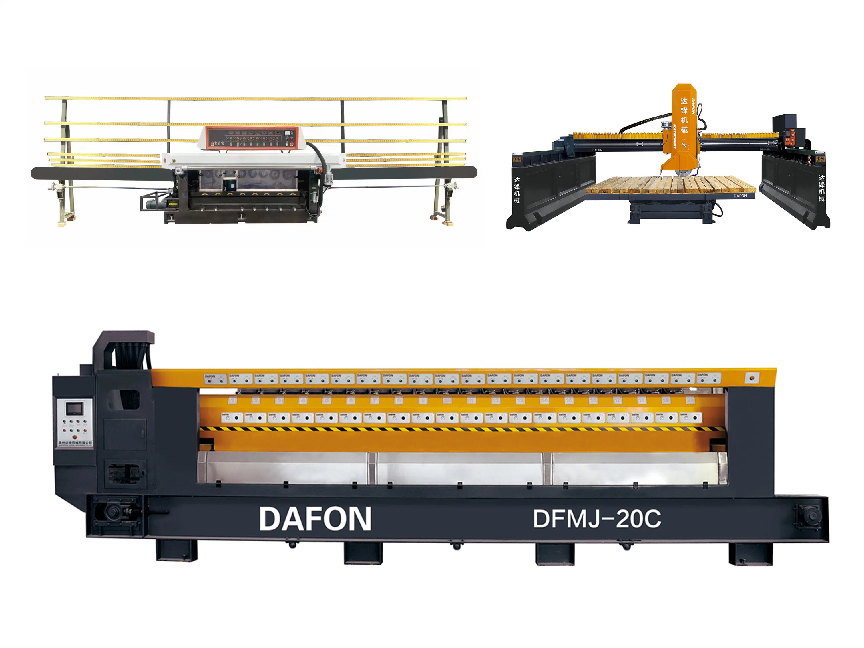 Meilleure machine de polissage et de meulage automatique de pierre CNC pour blocs de granit et de marbre / Machine de découpe et de traitement / Polisseuse de bords de roche / Fabricant de production de meuleuse de ponts