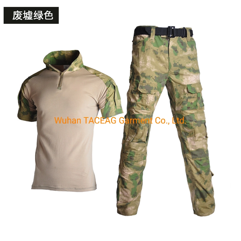 Outdoor Sports Short Sleeve Clothes Camouflage G2 Frog Suit