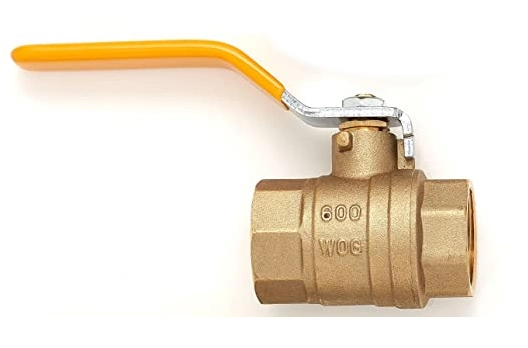 600wog C37700 Material Full Bore Port NPT Thread Brass Gas Ball Valve and Fittings Manufactures