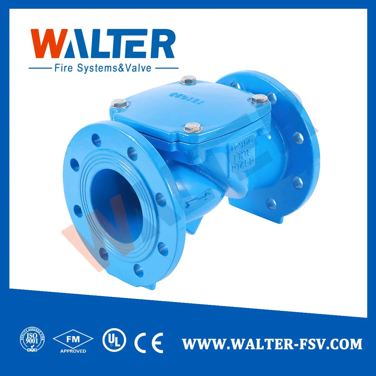 Cast Steel Double Flanged Swing Check Valve at Competitive Price From Chinese Manufacturer