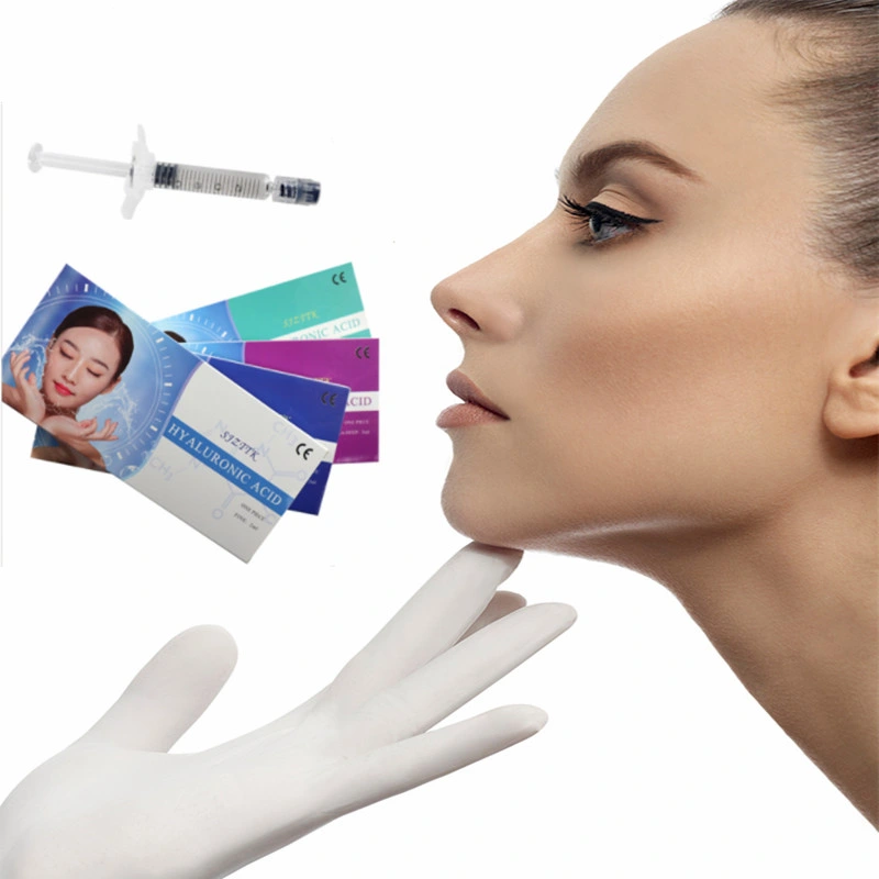 Cross-Linked Injectable Hyaluronic Acid Facial 1ml Deep Dermal Filler for Face Sharpe