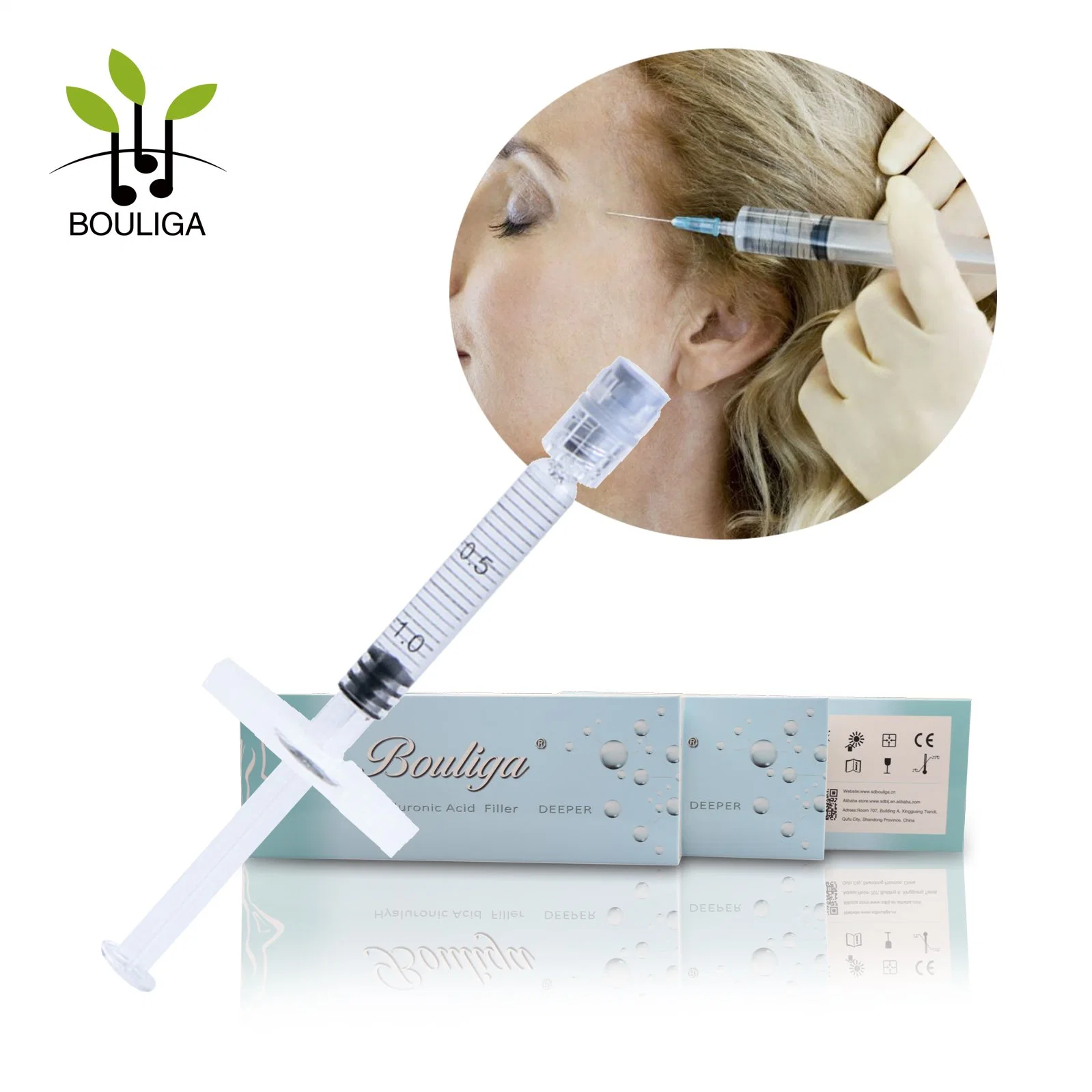 Sell Hyaluronic Acid Fillers Lip Enhancer Crosslinked Ha Gel Lip Filler Facial Fillers for Wrinkles