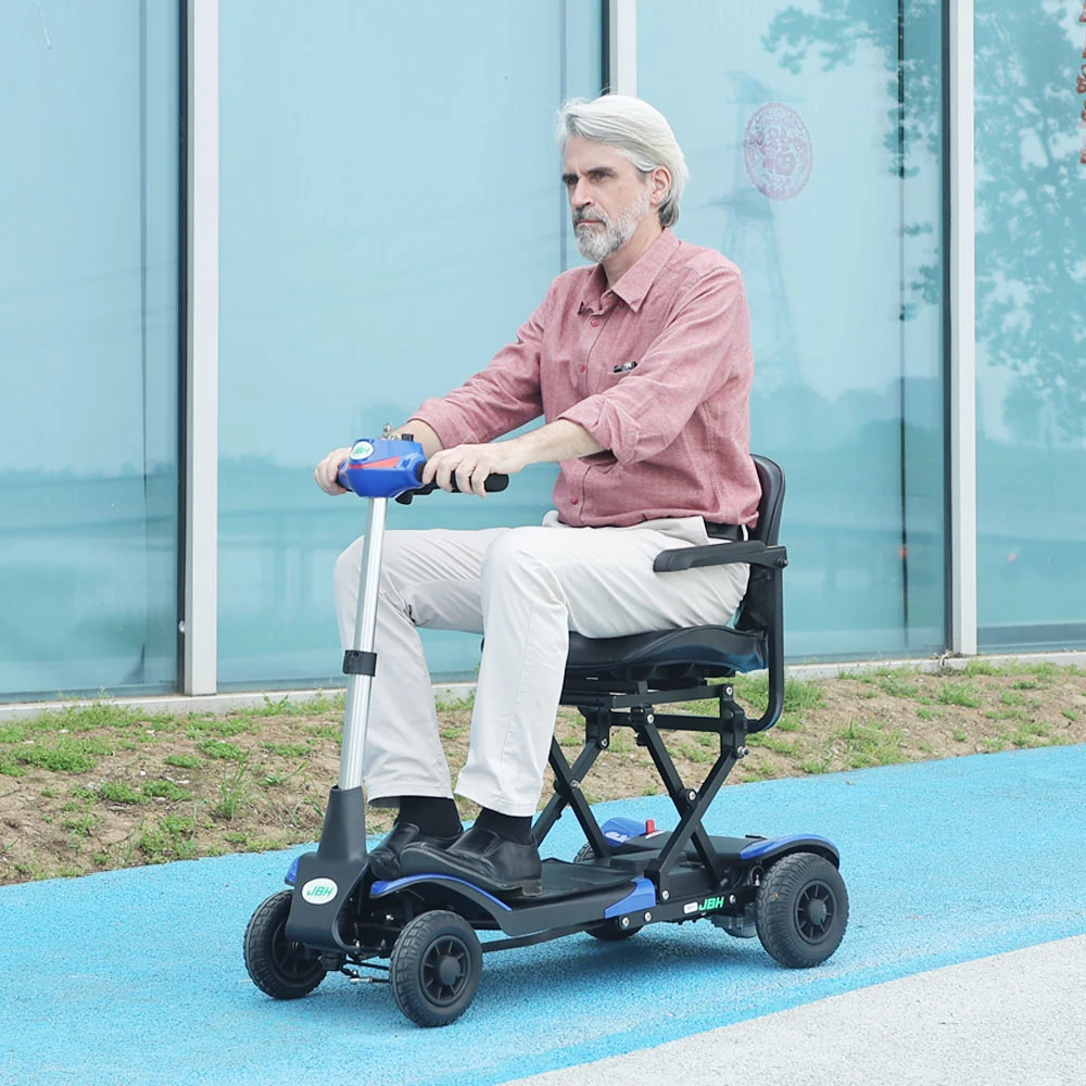 Jbh Fabrik Direktverkauf Billiger Preis Aluminium 4 Räder Leistung Faltende Elektrische Mobilität Motorroller