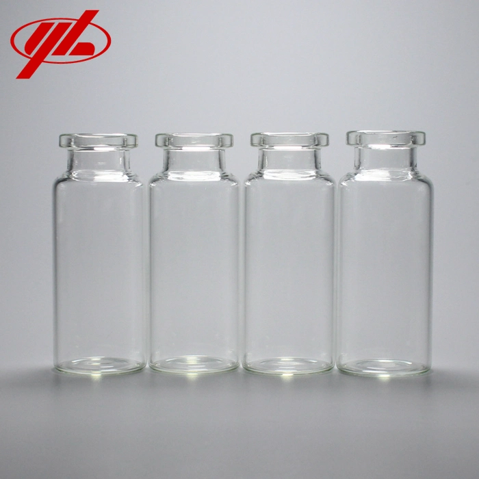 15ml Clear Pharmaceutical Glass Bottles for Freeze Powder