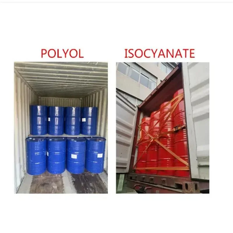 Listo para enviar de alta calidad Polymeric MDI isocianato y poliol Para espuma de poliuretano en el precio de fábrica