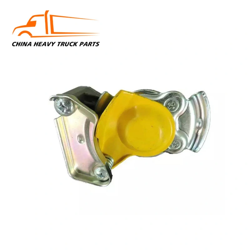 Sinotruk A7 HOWO Automotive Chassis Parts Wg9000360177 Trailer Connector Yellow Truck Parts