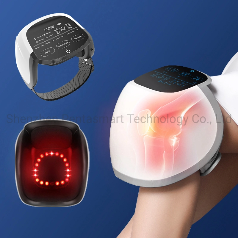 Knee Pain Relief Massager with Heat Vibrating Compress Infrared Knee Massager OEM/ODM