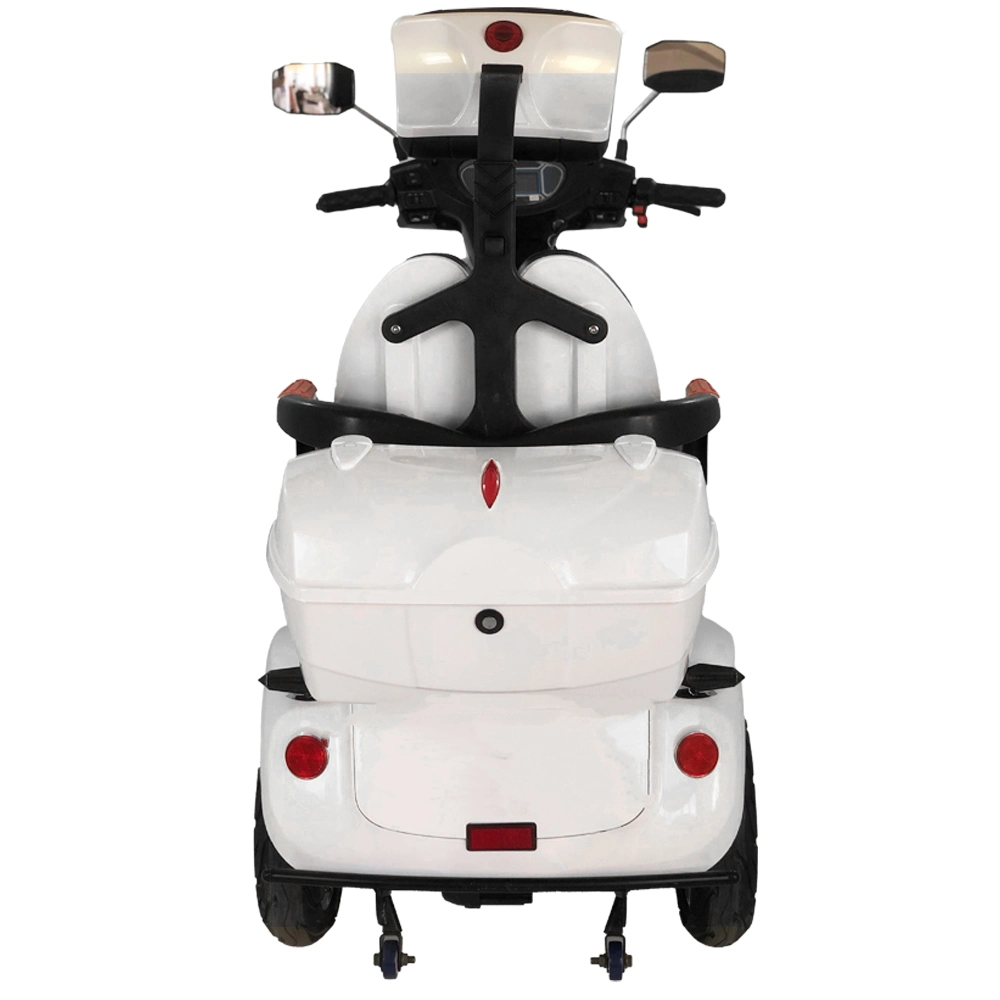 Adult Handicapped 4 Wheels Power Mobility Electric Scooter with Headrest