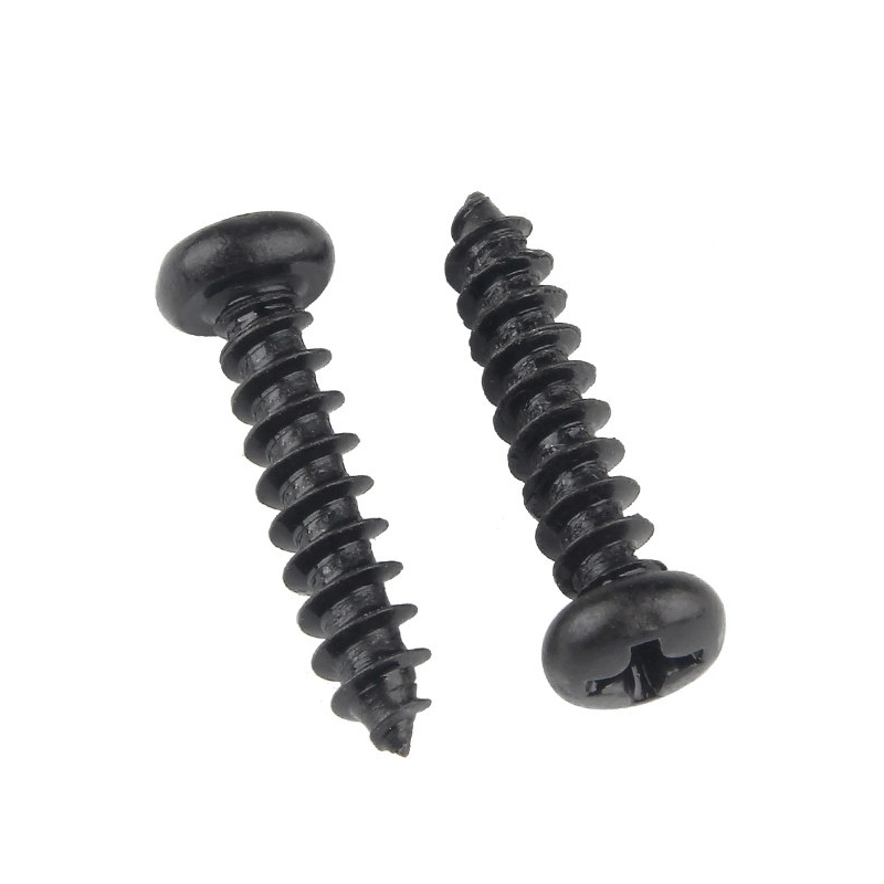 Customized Black Aluminum Hot DIP Galvanized Steel Screw Stainless Steel