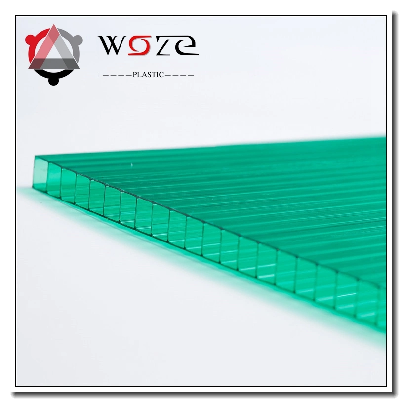 12mm Twin Wall Colored Lexan Hollow Polycarbonate Sheet