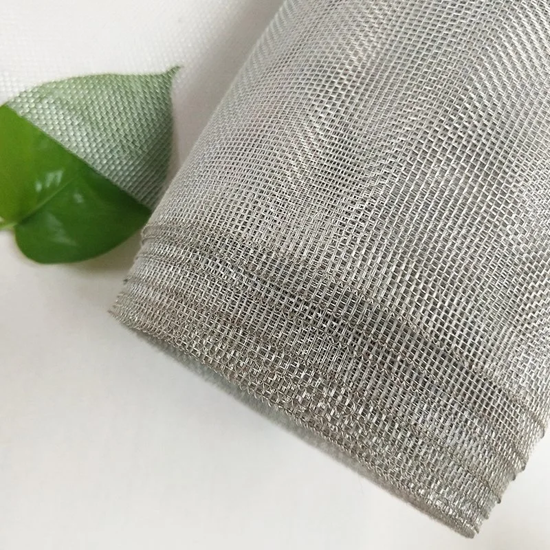 Liga de alumínio Wire Mesh, Metal-Specific textura, Rede mosquiteira