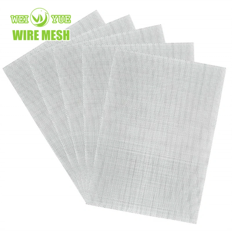 Weiyue 12*12mesh 304L Stainless Steel Square Metal Wire Screen Mesh Netting for Filter on Sale