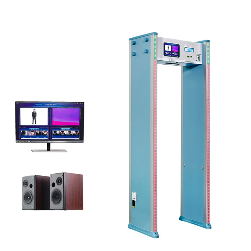 Detectors Zones Round Portable 6 33 Pole Wholesale/Supplier Uniqscan CCTV Junhong 18 Single Walk Through Metal Detector