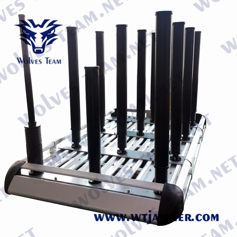 Dds High Power Multi-Band Vehicle Bomb 20-3600MHz Signal Cell Phone Signal Jammer (up to 2km)
