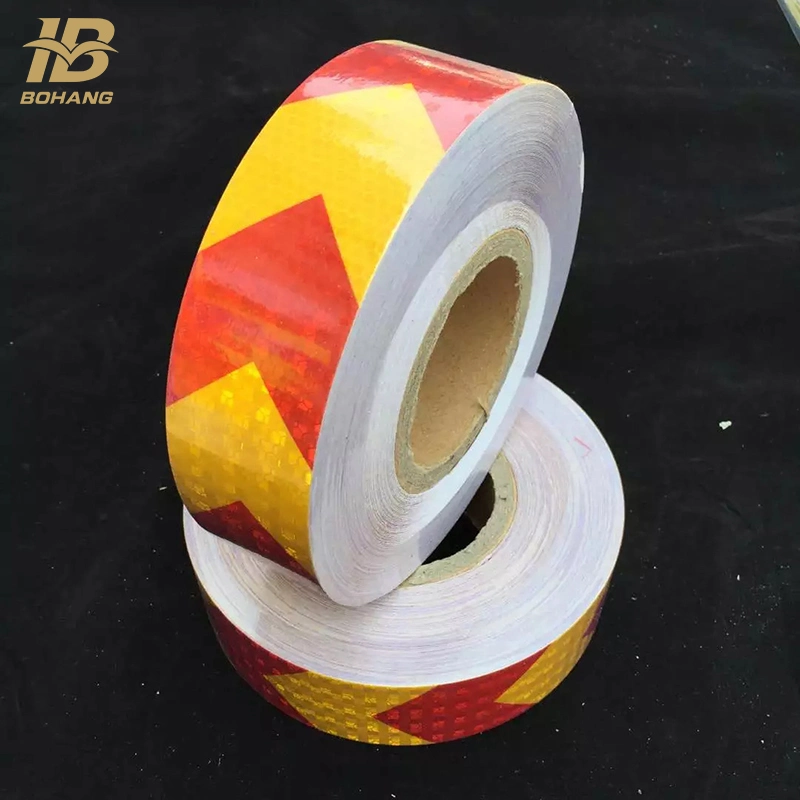 Double Color Custom Printed Vehicle Conspicuity Reflective Tape