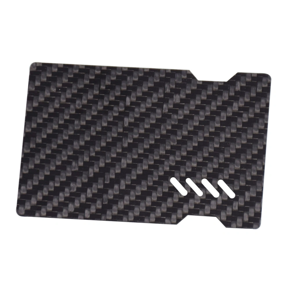 Custom Luxury Carbon Fibre Business Card Silkscreen Printing