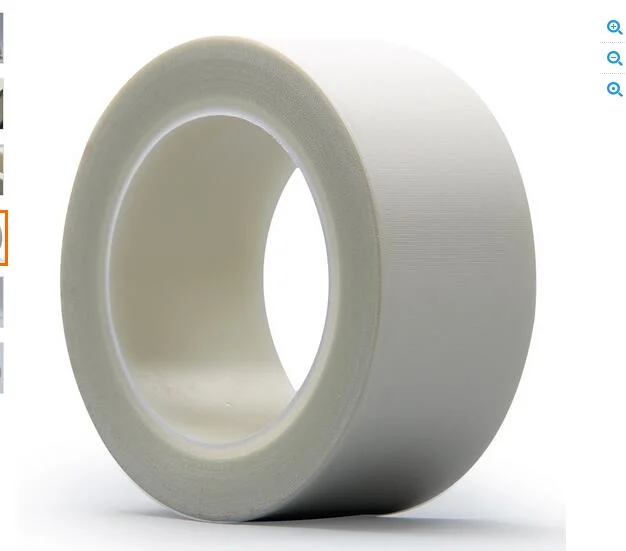 Insulated Silicone White High Temperature Glass Cloth Tape 180mic*25mm*50m Used for Other Appliances Such as Air Conditioner