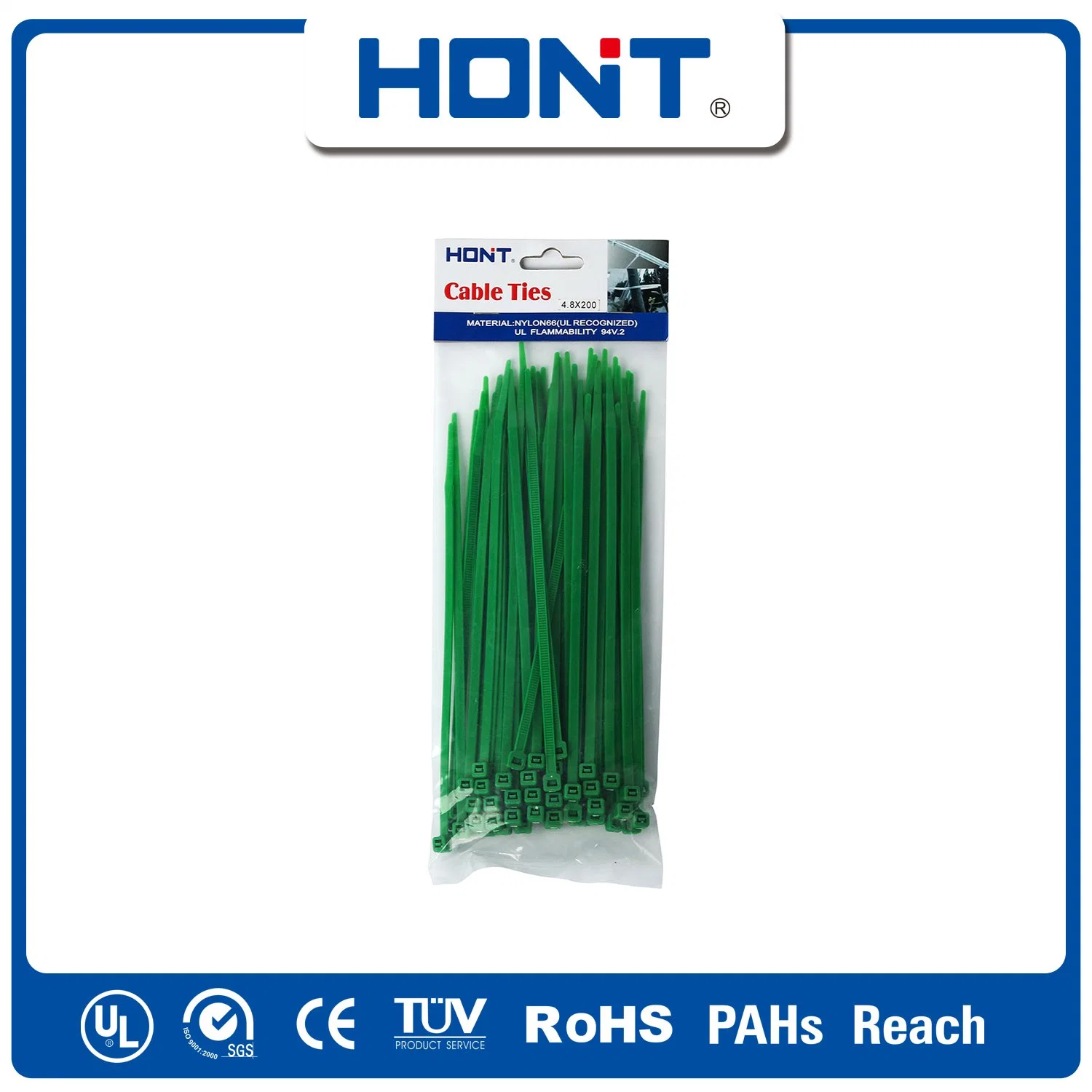Nylon Hont Plastic Bag + Sticker Exporting Carton/Tray Steel Strap Cable Accessories with ISO