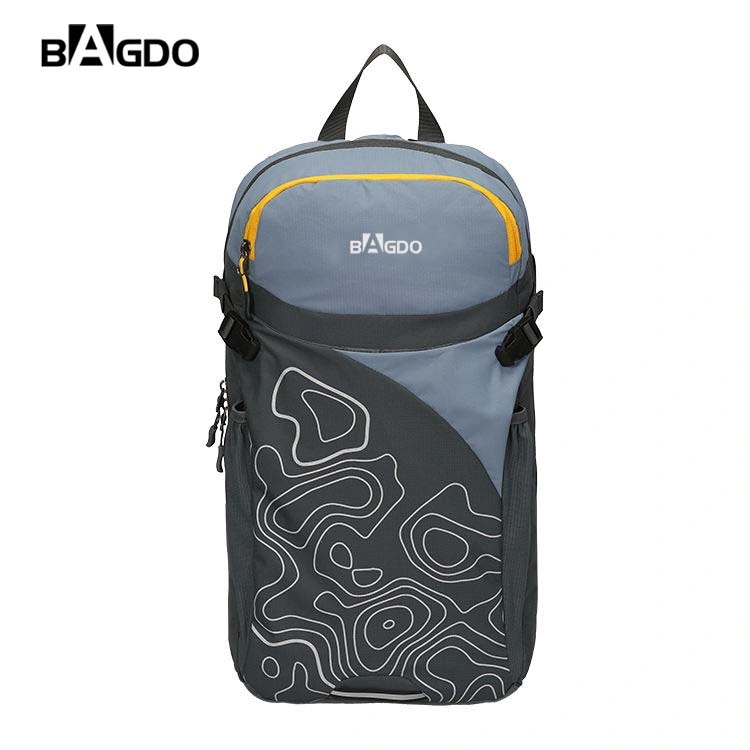 La ejecución de Senderismo Ciclismo bolsa de agua de hidratación Casco Pack Mochila impermeable Mochila deportiva casual