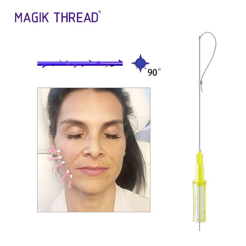 Eliminar las arrugas más médicos rosca Magik Fios Pdo Cog Lifting Facial 4D Pdo Thread