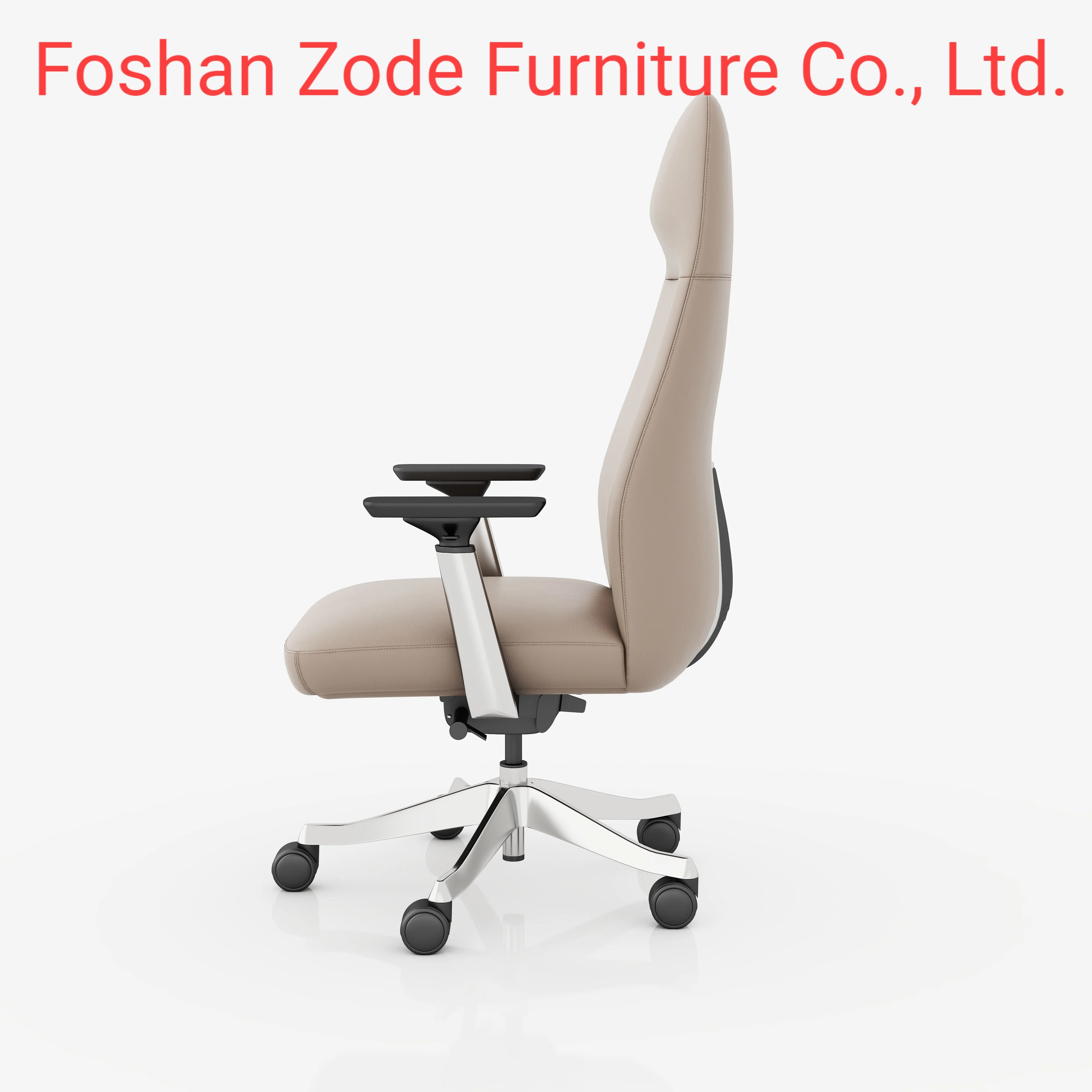 Zode Luxe Nouvelle Chaise de Bureau Exécutive Opérative Ergonomique en PU, Vente Chaude