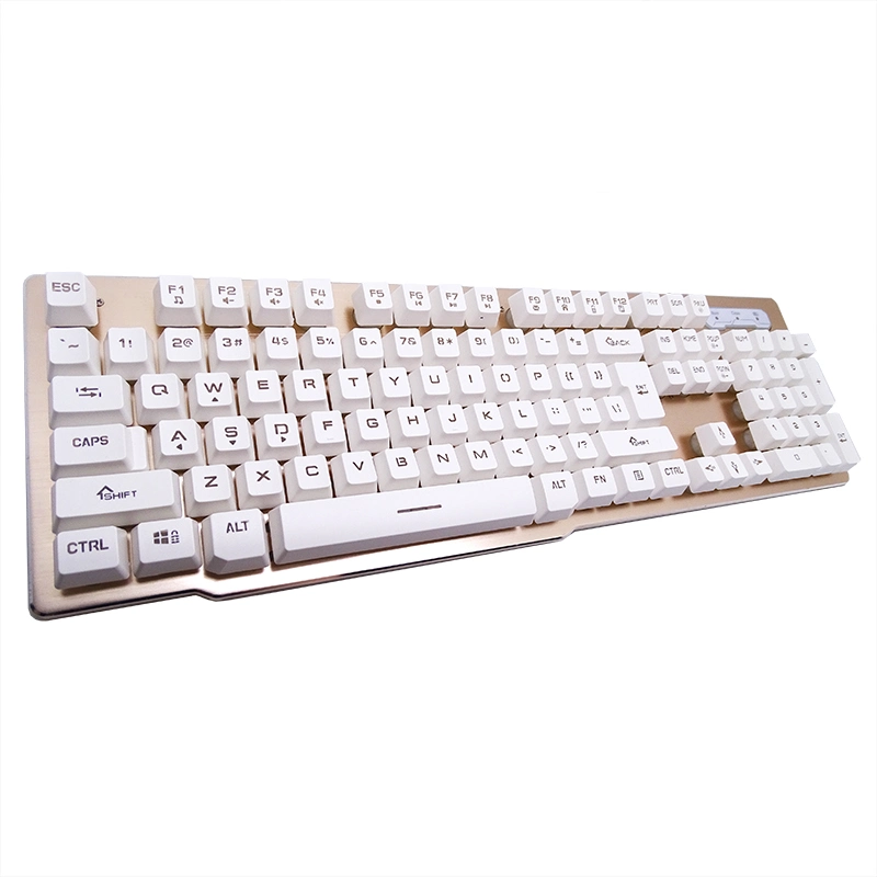 Réseau câblé de bricolage de haute qualité de l'Ergonomie Clavier rétroéclairé mécanique