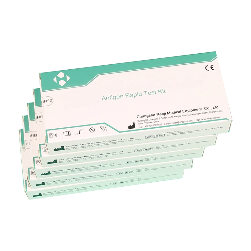 Hot Sell Free Sample China Fast Test Saliva Antigen Cassette Diagnostic Kit One Step Rapid Antigen Detection Test