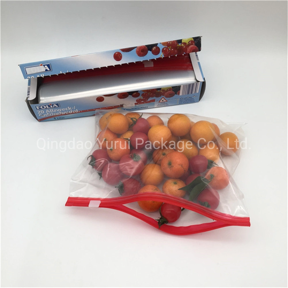 Fresh Keeping Slider Zipper Bag Plastic Bag Food Bags