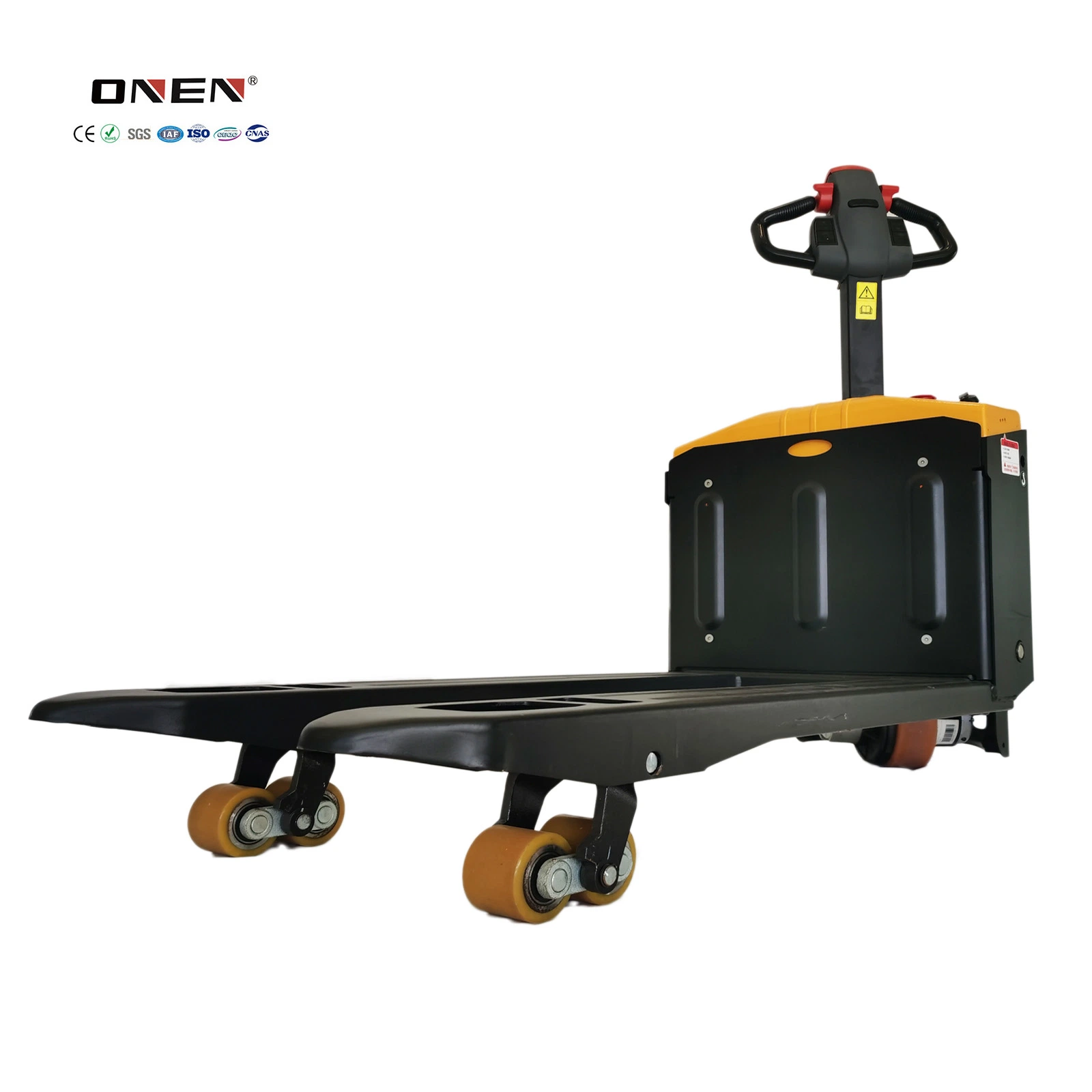 Min. Order Picker Electric Pallet Truck Hydraulic High Power Pump Pallet Jack Electric Walking Style with CE Certificate