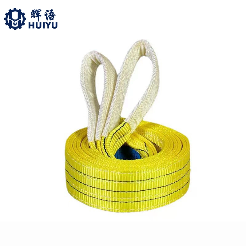 CE-zertifiziertes Polyester Flachhebeband Sling