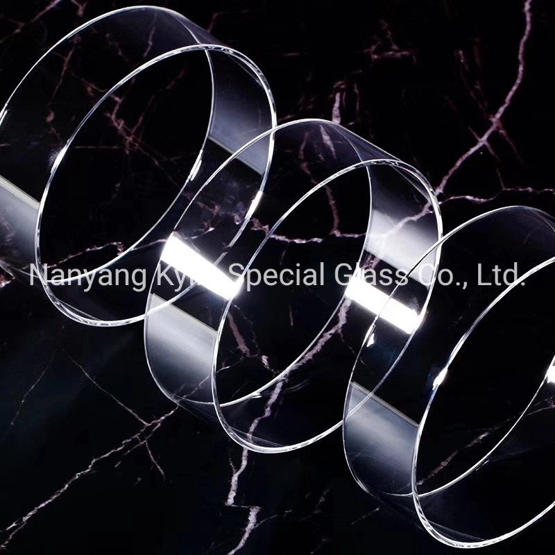 High Purity Large Diameter Clear Solar Vacuum Quartz Glass Tube