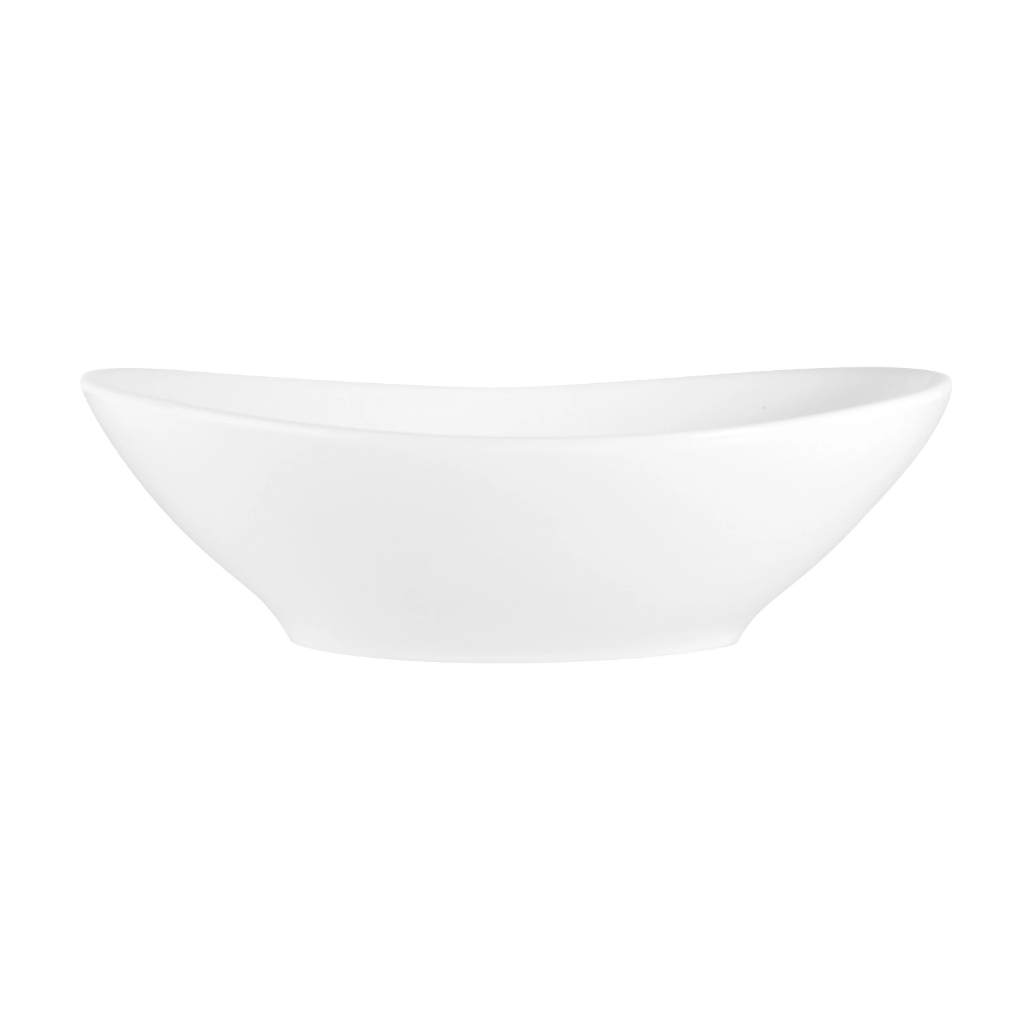 Bathroom White Cloakroom Porcelain Ceramic Vanity Durable Countertop Lavatory Oval Shape Grade-a Vitreous China Tabletop Art Basin Vessel Sink