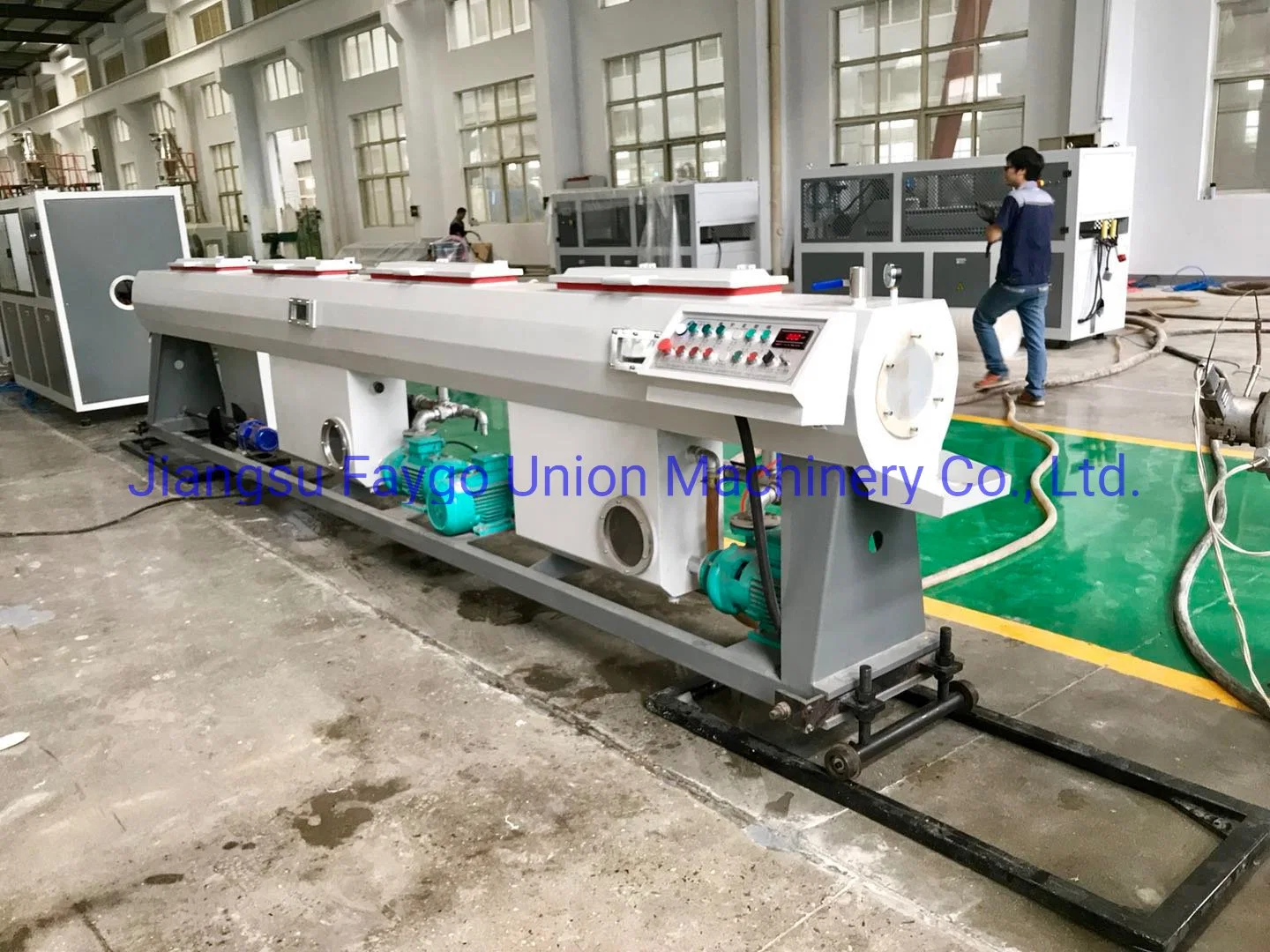 PVC Plastic Pipe Making Machinery Imported Electric System