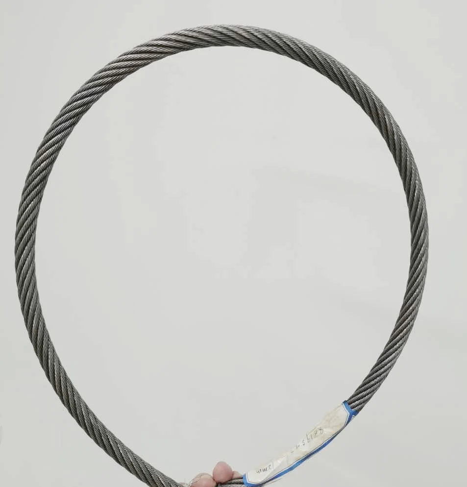 Nat Ungalvanized 8*19s+FC Steel Wire Rope for Elevator Lift