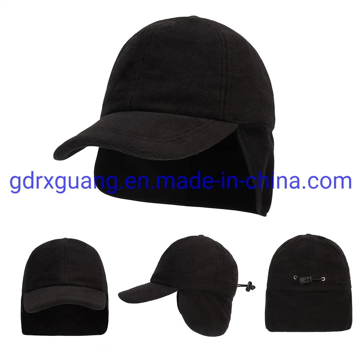 Blank Warm Baseball Has Custom Logo Black Sports Caps