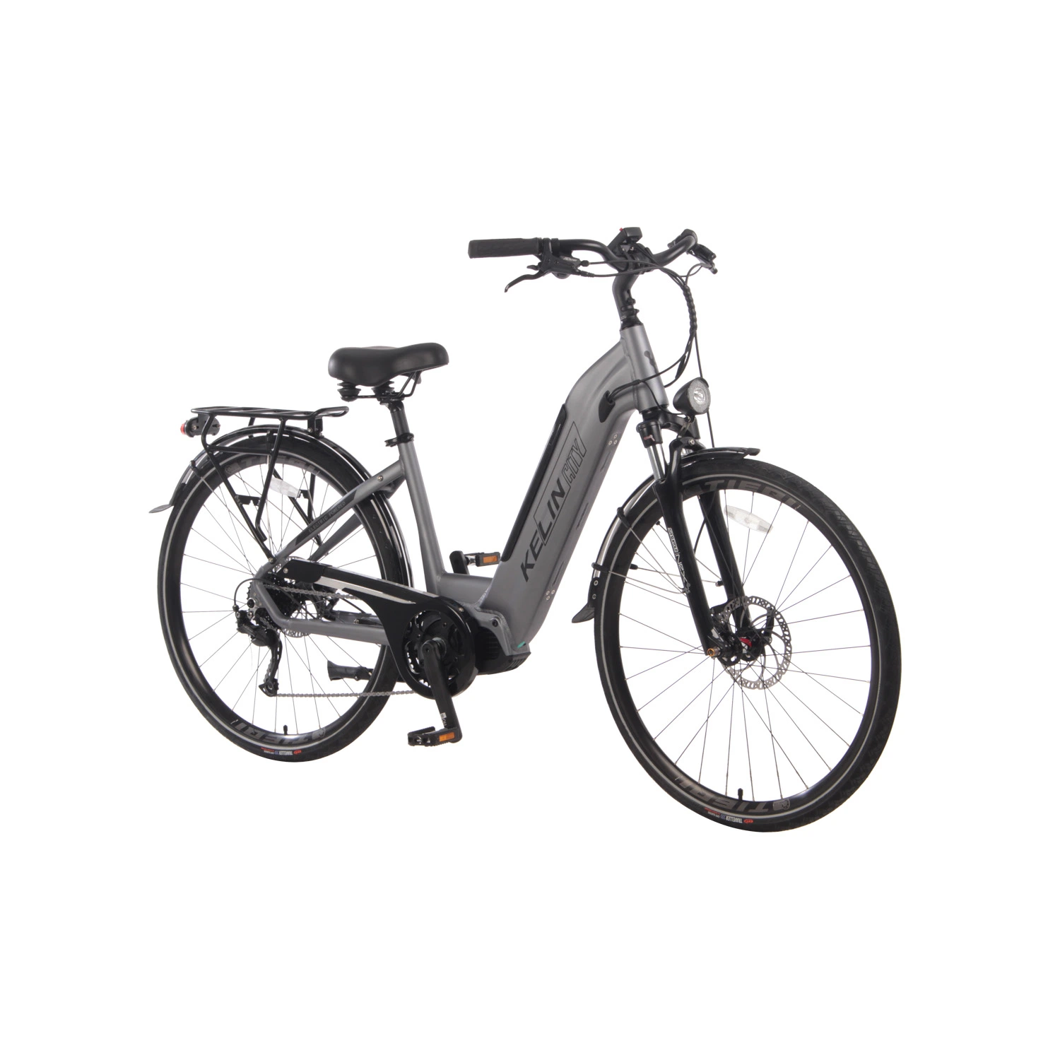 Shimano 9 Speed City Fahrrad MITTELMOTOR Hydraulikdruck eBike