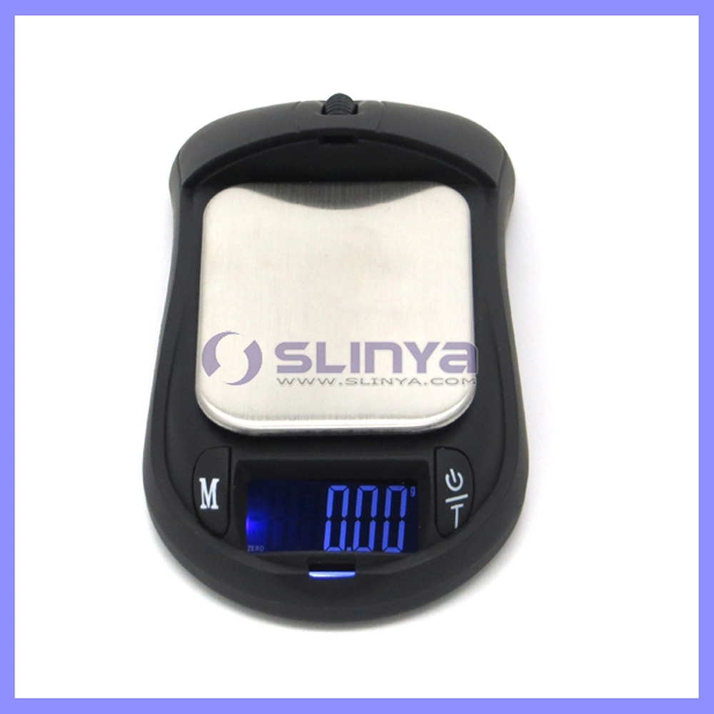 100g/200g/500g Capacity 0.1g/0.01g Readability Digital Jewelry Mouse Scale